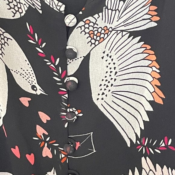 Rebecca Minkoff Like New Tiered Camisole Top Size Medium - Picture 2 of 6